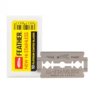 Feather Dubbelrakblad 10-pack