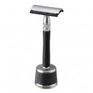 Feather WS-D2S Wood Handle Stainless Steel Luxury Safety Razor