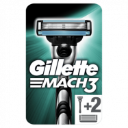 Gillette Mach3 rakhyvel för män + 3 Blad