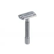 Klassisk rakhyvel med fjärilsöppning