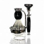 Mondial Classic Shaving Set Mach3 with Bowl