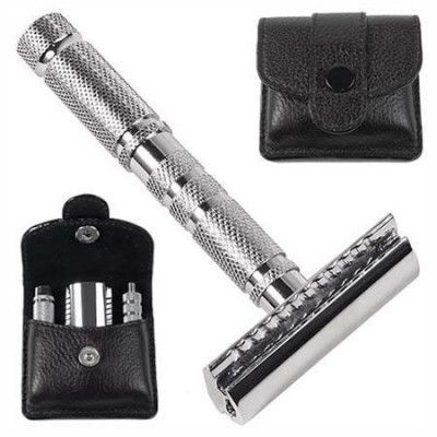 Parker A-1R Travel Double Edge Safety Razor