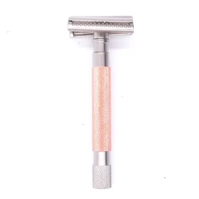 Parker Semi-Slant DE Safety Razor Rose Gold