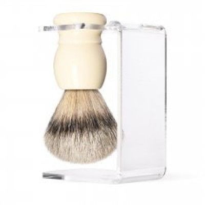 Rakställ med Rakborste Ivory – För rakknivar, rakhyvlar och tillbehör