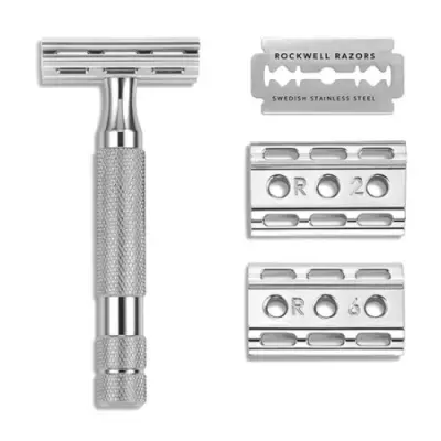Rockwell 6C Razor - White Crome