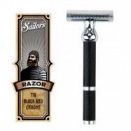 Sailor's Säkerhetshyvel i Svart och Krom 71R
