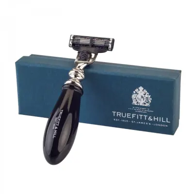 Truefitt & Hill Regency Mach3 Razor – Ebony
