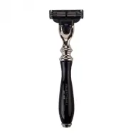 Truefitt & Hill Wellington Mach3 Razor - Ebony