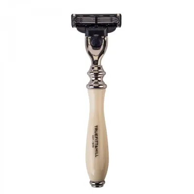 Truefitt & Hill Wellington Mach3 Razor - Ivory