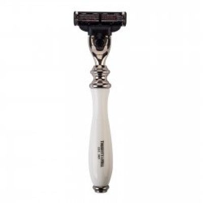 Truefitt & Hill Wellington Mach3 Razor - Porcelain