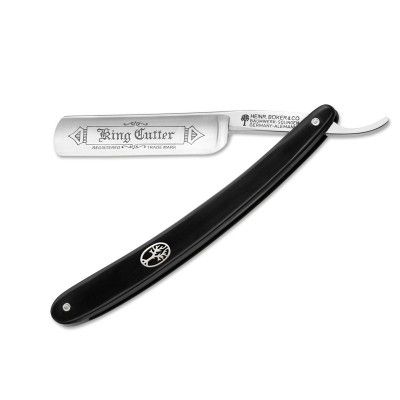 Böker King Cutter Rakkniv (Svart Handtag, 5/8)