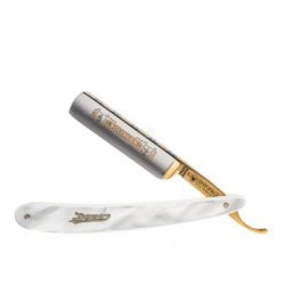 Dovo Cut-Throat med handtag i Pärlemor-imitation