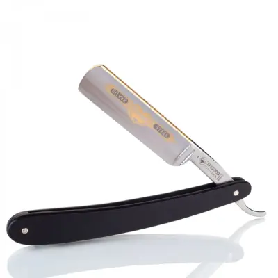 Dovo Cut-Throat Rakkniv i Ebenholz