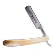 Giesen & Forsthoff Cut Throat Rakkniv Horn Ljus