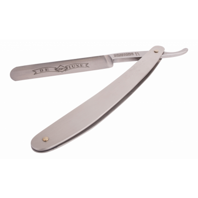 Giesen&Forsthoff De Luxe Straight Razor Rakkniv (Handtag i Rostfritt stål, 5/8)