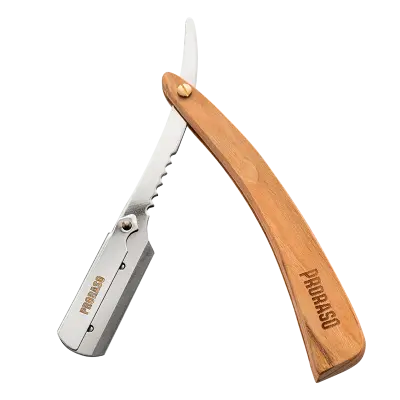 Proraso Shavette med handtag i trä