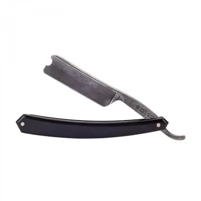 Thiers-Issard Sabatier Razor Damascus Black Horn Hook Nose