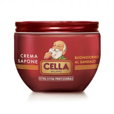 Cella Professionale Buongiorno al Sandalo Shaving Cream Soap