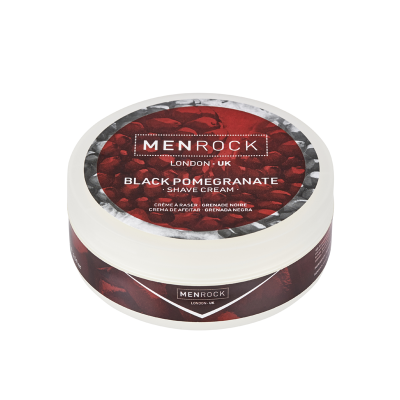 MenRock Shave Cream - Black Pomegranate