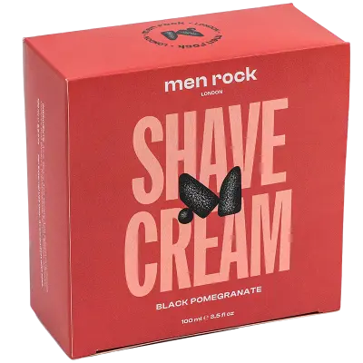 MenRock Shave Cream - Black Pomegranate (100 ml)