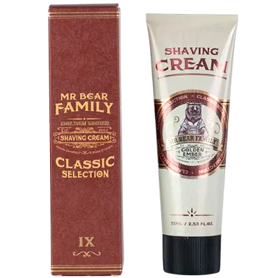 Mr Bear Family Shaving Cream Golden Ember (75 ml)