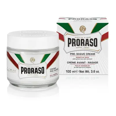 Proraso Pre-Shave Cream - Green Tea&Oatmeal (100 ml)