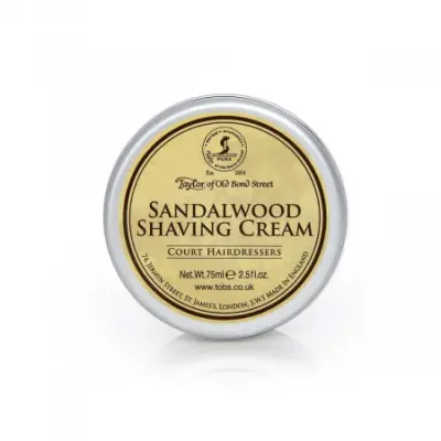 Sandalwood Shaving Cream Bowl - 75 ml
