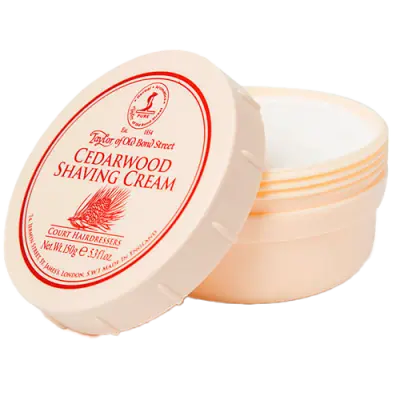 Taylor of Old Bond Street Rakkräm Cederträ (150 g)