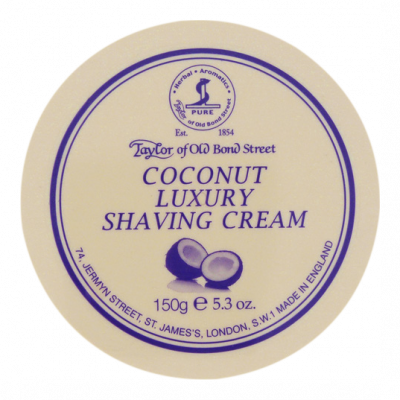 Taylor of Old Bond Street Rakkräm Kokos (150 g)