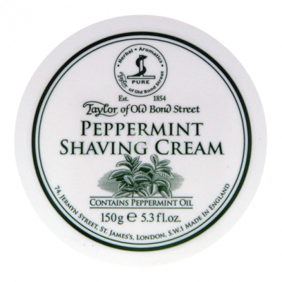 Taylor of Old Bond Street Rakkräm Pepparmynta (150 g)