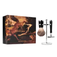 Benjamin Barber Classic 3-piece Shaving Set Ebony Safety Razor