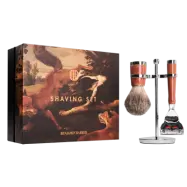 Benjamin Barber Classic 3-piece Shaving Set Wood Fusion (1 stk)