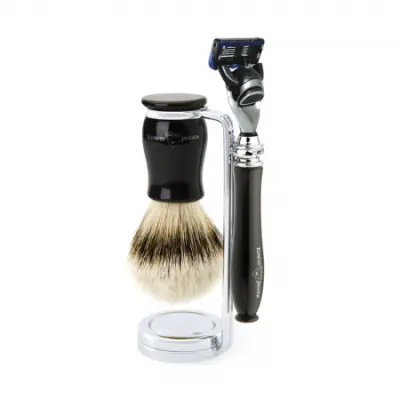 Chatsworth Shaving Set Imitation Ebody Fusion Razor - Synthetic
