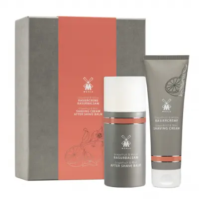 Grapefruit Mint Shaving Care Set