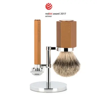 HEXAGON Shaving Set Bronze - Silvertip