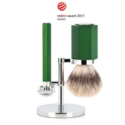 HEXAGON Shaving Set Forest - Silvertip Fibre
