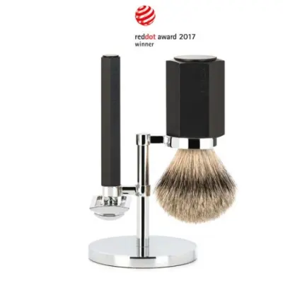 HEXAGON Shaving Set Graphite - Silvertip