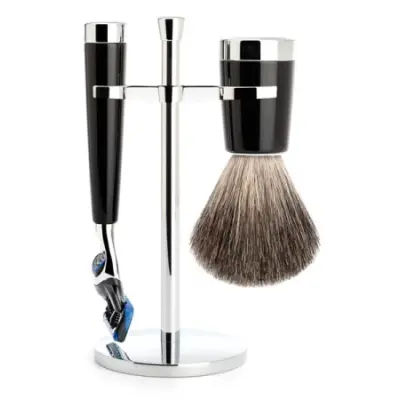 LISCIO Pure Badger Resin Black - Fusion Rakset