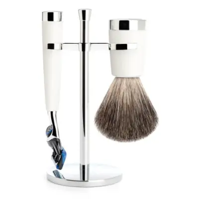 LISCIO Pure Badger Resin White - Fusion Rakkit