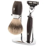 MÜHLE Kosmo 3-delars rakset Mach3 Bog Oak