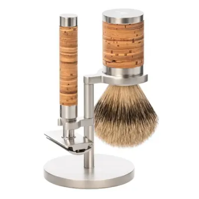 ROCCA Shaving Set Birch Barch Silvertip