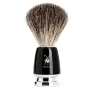 RYTMO Pure Badger Rakborste Resin Black - M