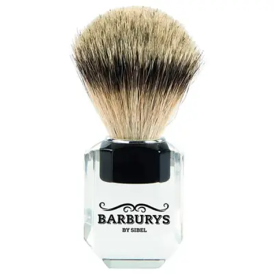 Barburys Super Badger Shaving Brush Quartz