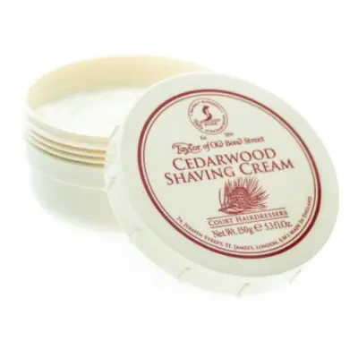 Cedarwood Shaving Cream Bowl