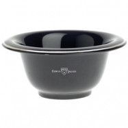 Edwin Jagger Black Porcelain Shaving Bowl, Edwin Jagger