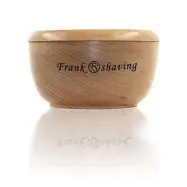 Frank Shaving Rakskål i Trä