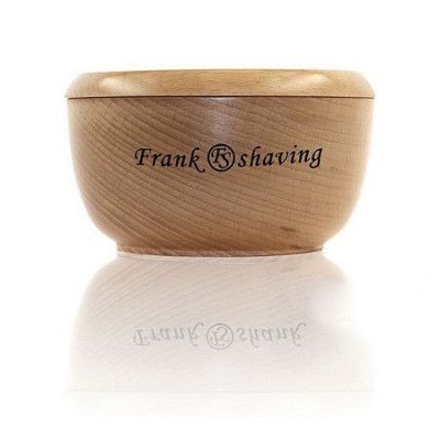 Frank Shaving Rakskål i Trä