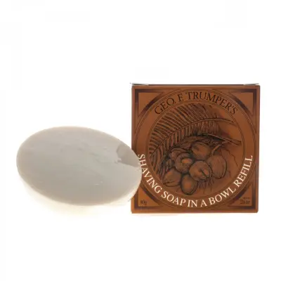 Geo F Trumper Coconut Oil Shaving Soap Refill