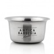 Mondial Antica Barberia Shaving Bowl Stainless Steel
