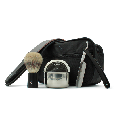 Njord Straight Razor Starter Set (1 sæt)